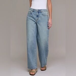 HIDDEN LOS ANGELES ALYX HIGH RISE BAGGY JEANS LIGHT WASH SZ 27